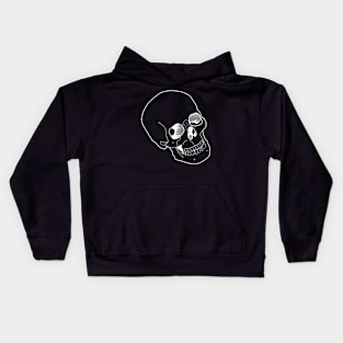 Human Skull Kids Hoodie